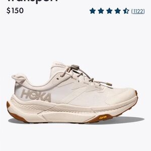 Hoka Athletic Shoes - Cream and Tan